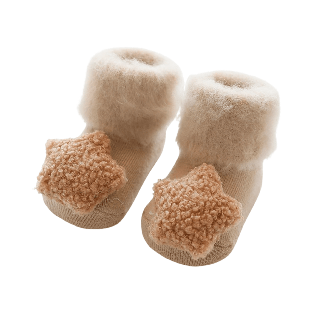 Kopie von Annie & Charles®️ Baby Söckchen aus Natürliche-Baumwolle mit rutschfester Sohle, wahlweise in sage & beige - Bitangel RENOVATE & FURNISH HOMES GmbH