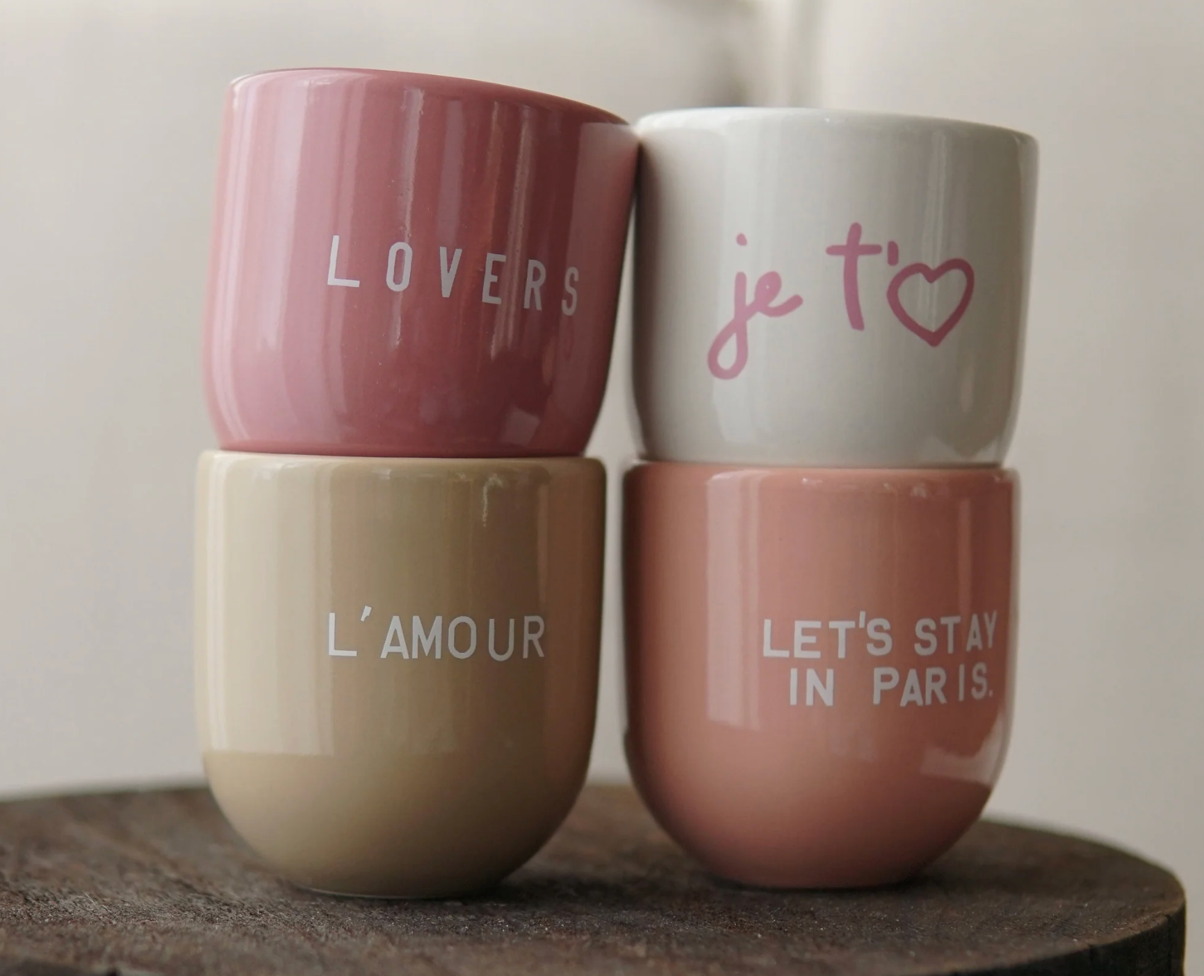 Sisi, house of style Keramik Cup "L' AMOUR" - BITANGELHOMES