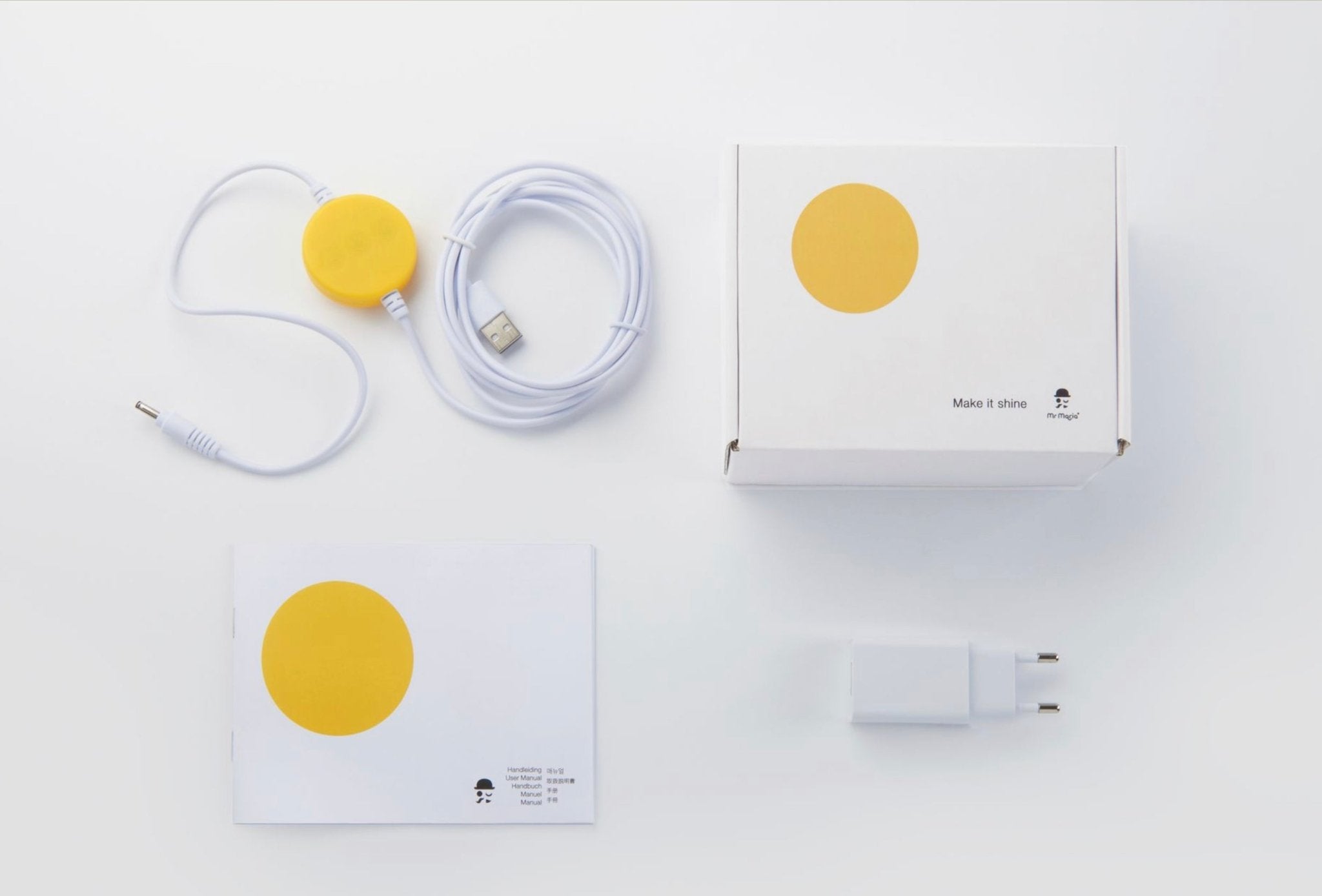 Mr Maria Smiley Lampe wahlweise Bundle of light, Star light & Lampe XL, 12x12x11cm, 25x25x23cm, 45x45x40cm - Bitangel RENOVATE & FURNISH HOMES GmbH