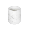 Stoned Marble Windlicht & Aufbewahrungsdose aus Marmor wahlweise in Schwarz, Rose‘ & Weiß mit oder ohne Goldenem Deckel H10xD8cm & 0,73kg - Bitangel RENOVATE & FURNISH HOMES GmbH