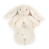 Jellycat London Bashfull Hase Rassel in Rosa & Crem