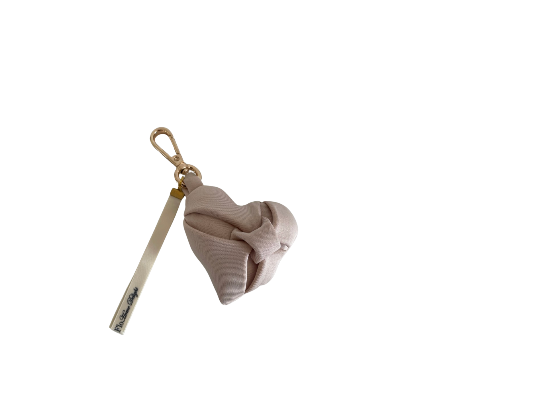 Flo Home Delight Herz-Schlüsselanhänger nude 7x7cm - BITANGELHOMES