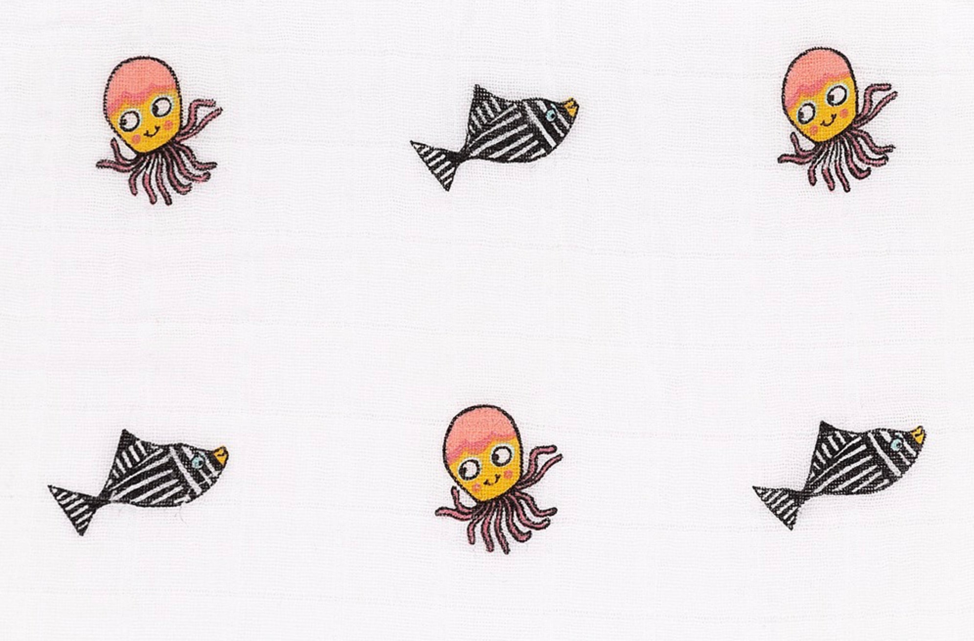 Jellycat London Sea Tails Muslins-Tücher 2 Stück im Geschenkset - BITANGELHOMES