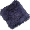 Edles Tibet Lamm Kissen aus Schurwoll-Walk 50x50cm