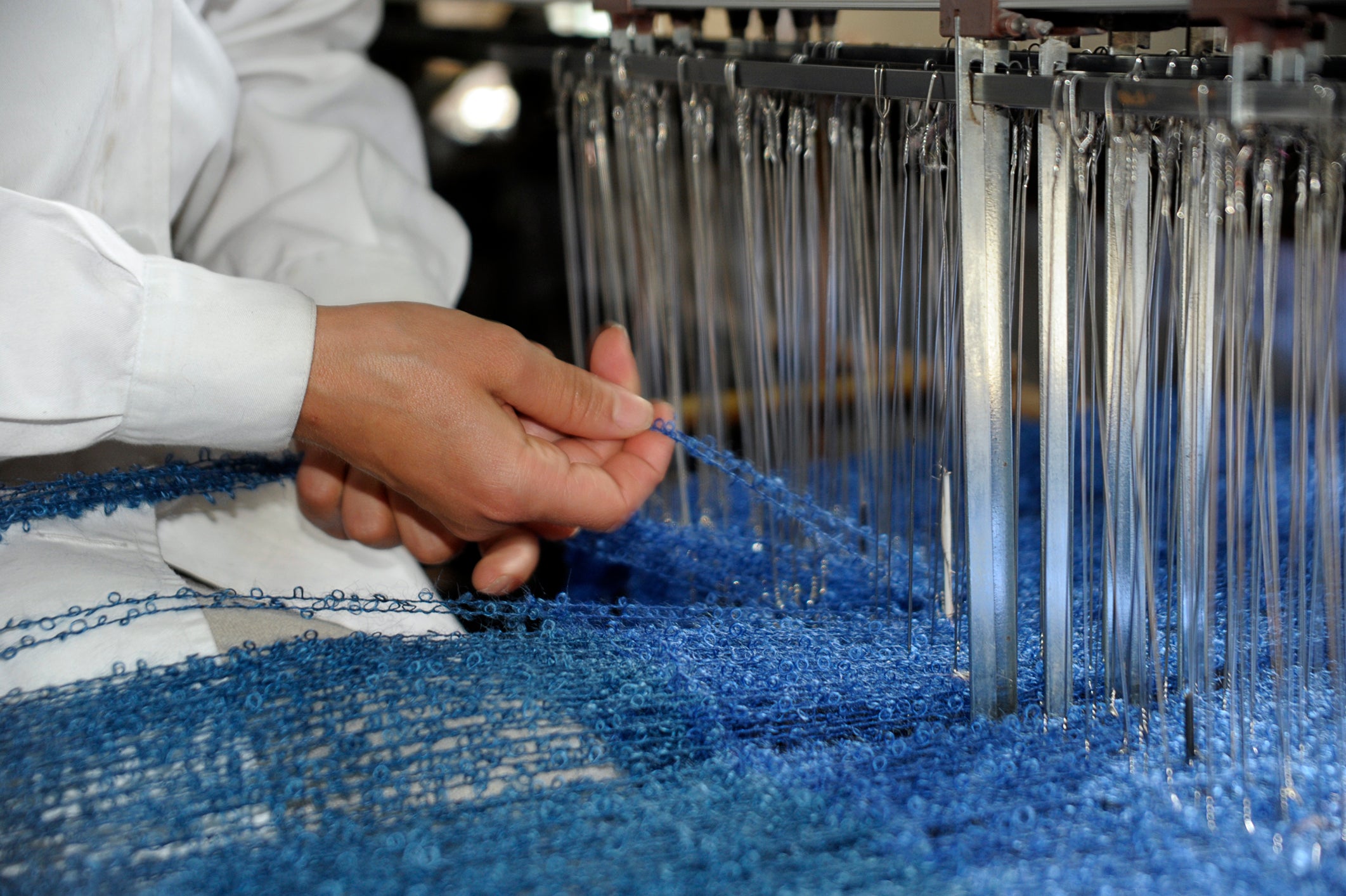 Mantas Ezcaray Spanien Premium Mohair-Wolldecke & Bettüberwurf grau - BITANGELHOMES