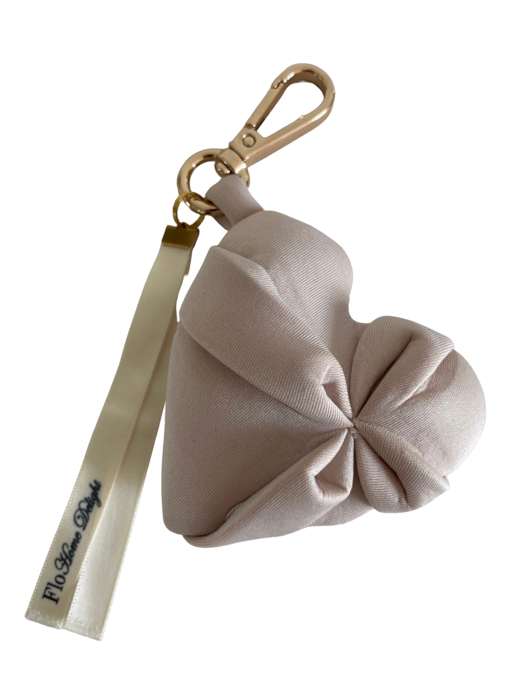 Flo Home Delight Herz-Schlüsselanhänger nude 7x7cm - BITANGELHOMES