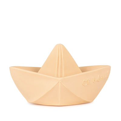 Oli & Carol Origami/Organic Bathboats/Badeboot wahlweise in nude oder mint ca. B7,2xL11,0xH6,8cm