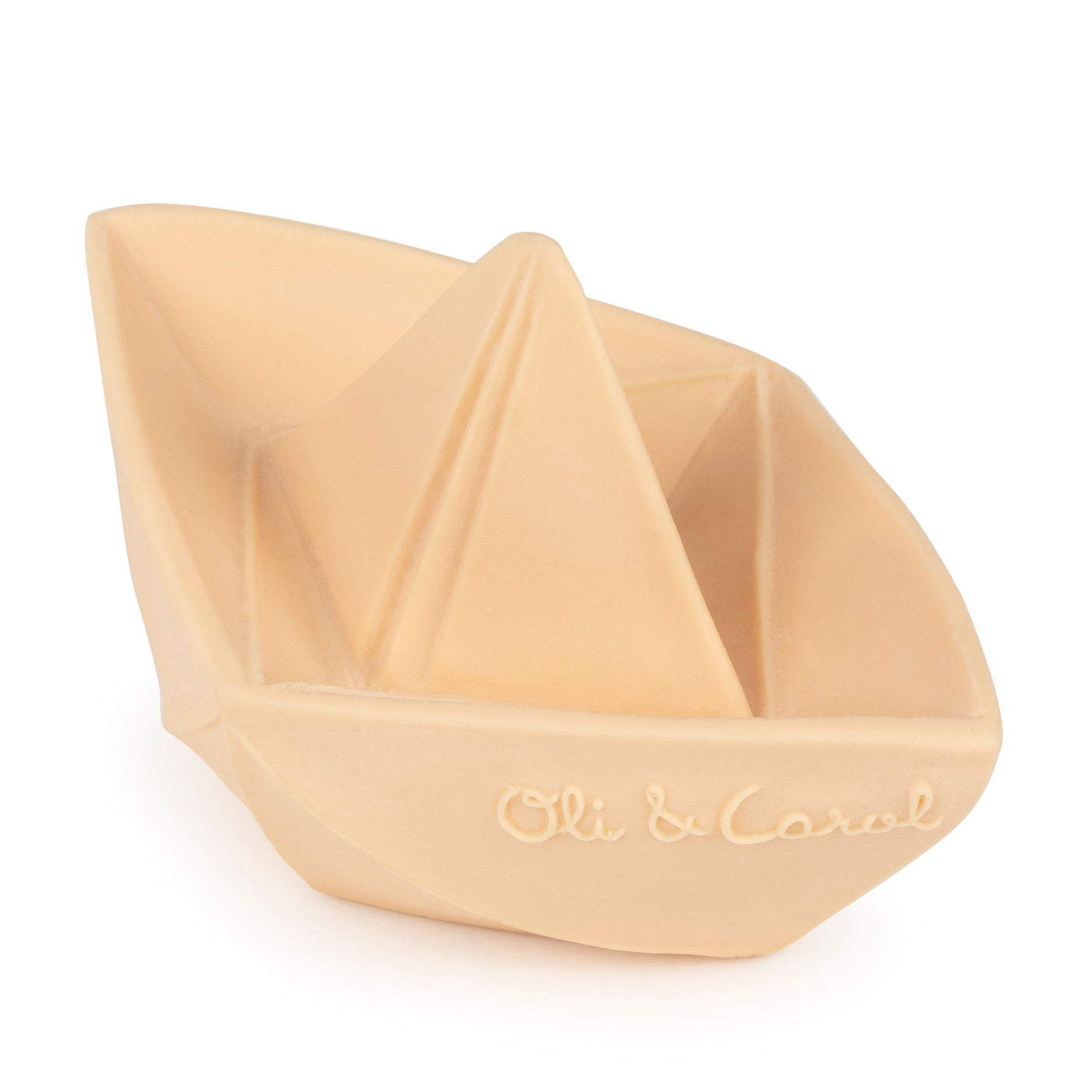 Oli & Carol Origami/Organic Bathboats/Badeboot wahlweise in nude oder mint ca. B7,2xL11,0xH6,8cm