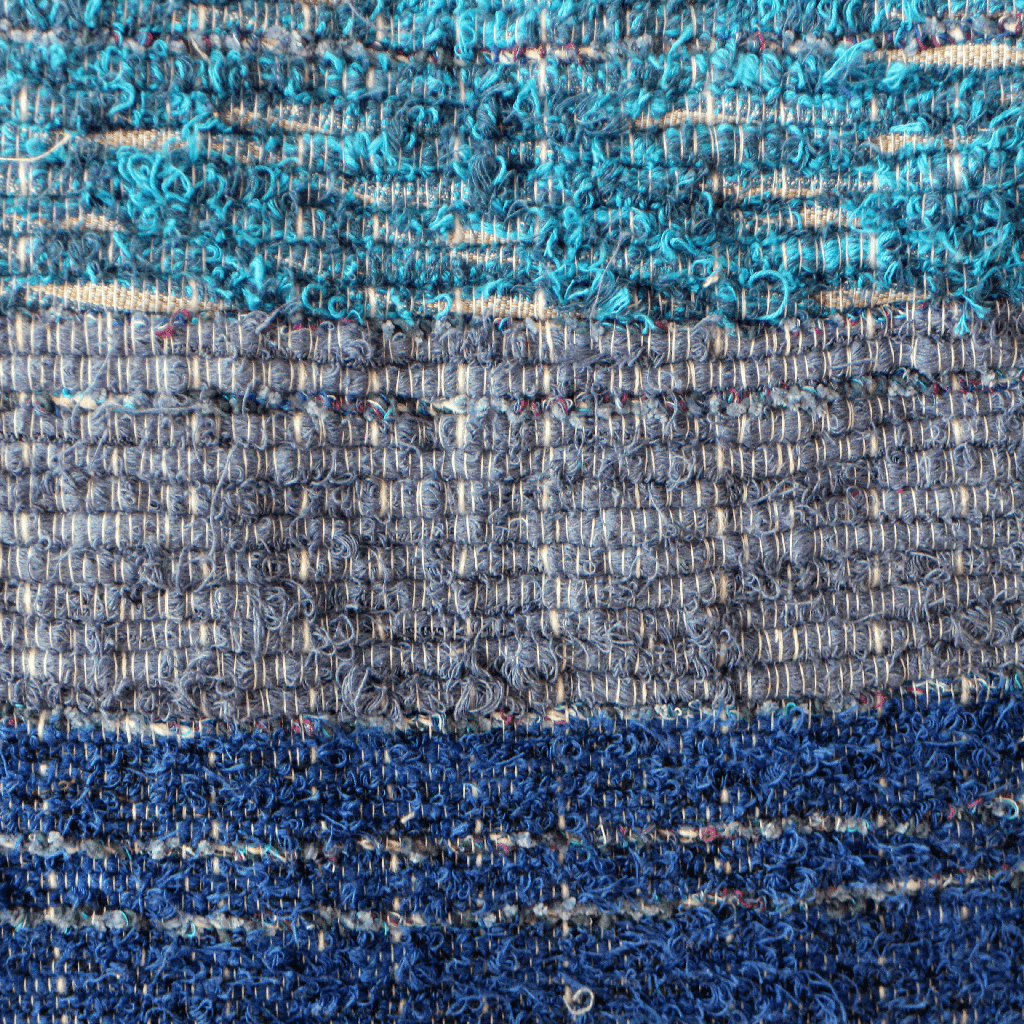 Amour Sud Marbella Garten & Indoor-Sitzkissen inklusive Füllung in blau & weiß ca. 140x140cm - Bitangel RENOVATE & FURNISH HOMES GmbH