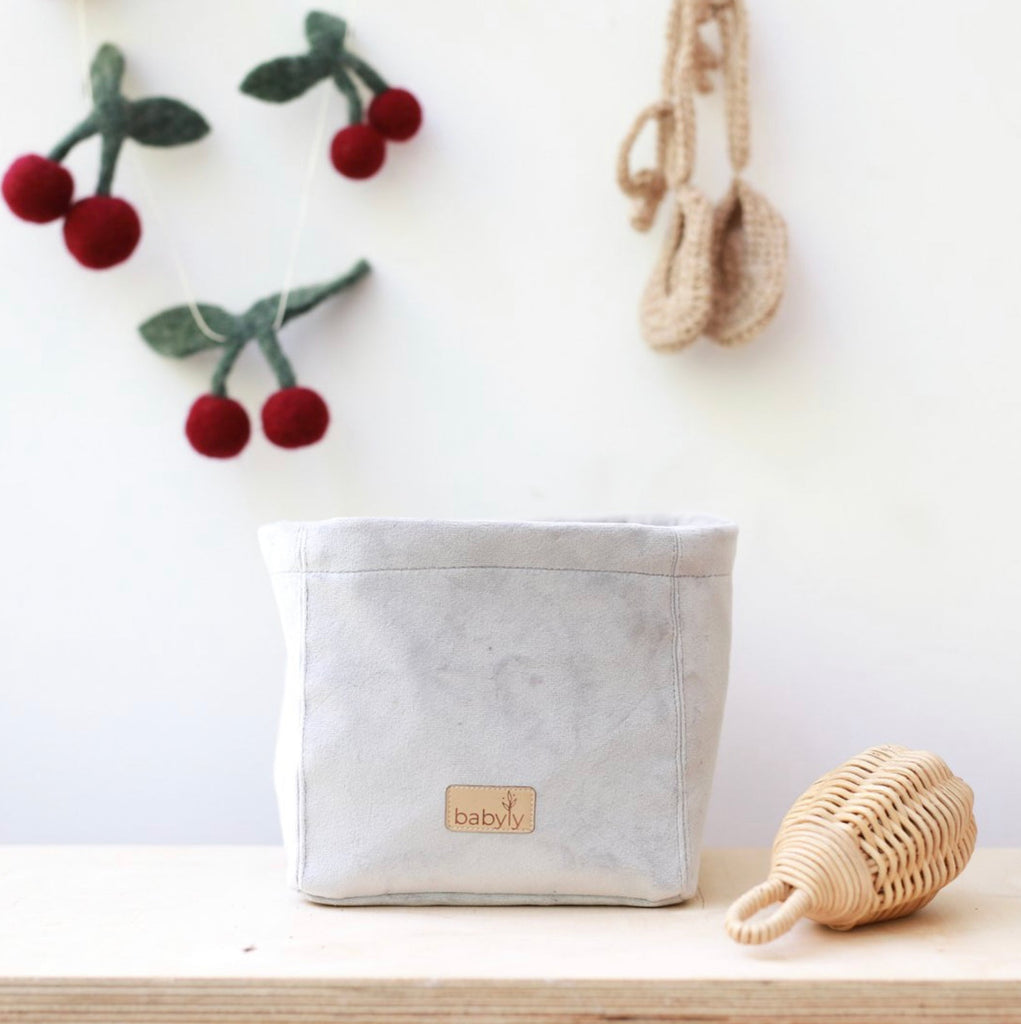 Babyly Velvet Aufbewahrungsbox/Organizer wahlweise in den verschiedenen Farben & Größen S/M/L - Bitangel RENOVATE & FURNISH HOMES GmbH