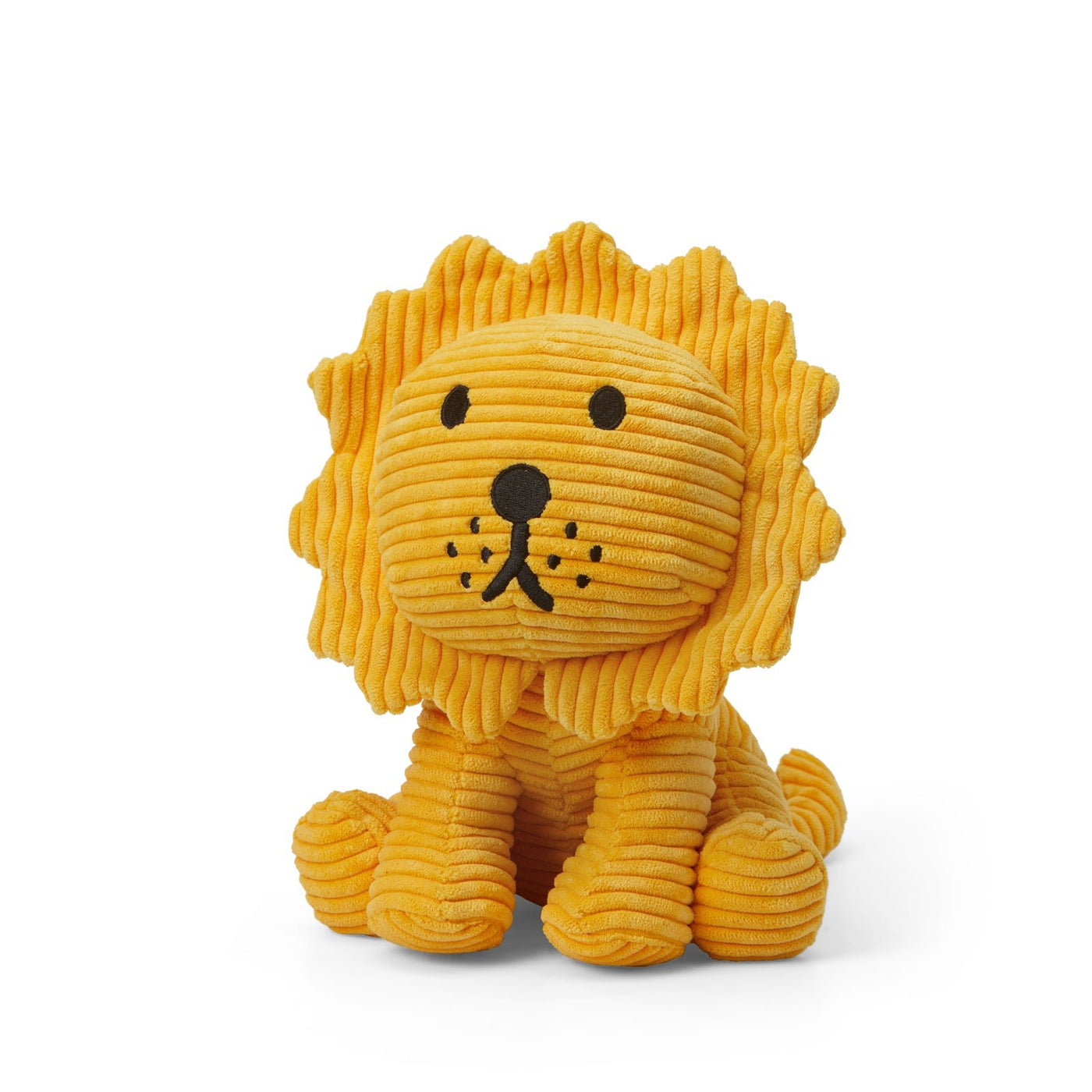 Bon Ton Toys Lion/Löwe Curduroy/Cord in Yellow/Gelb wahlweise klein ca. 17cm & groß 24cm - Bitangel RENOVATE & FURNISH HOMES GmbH