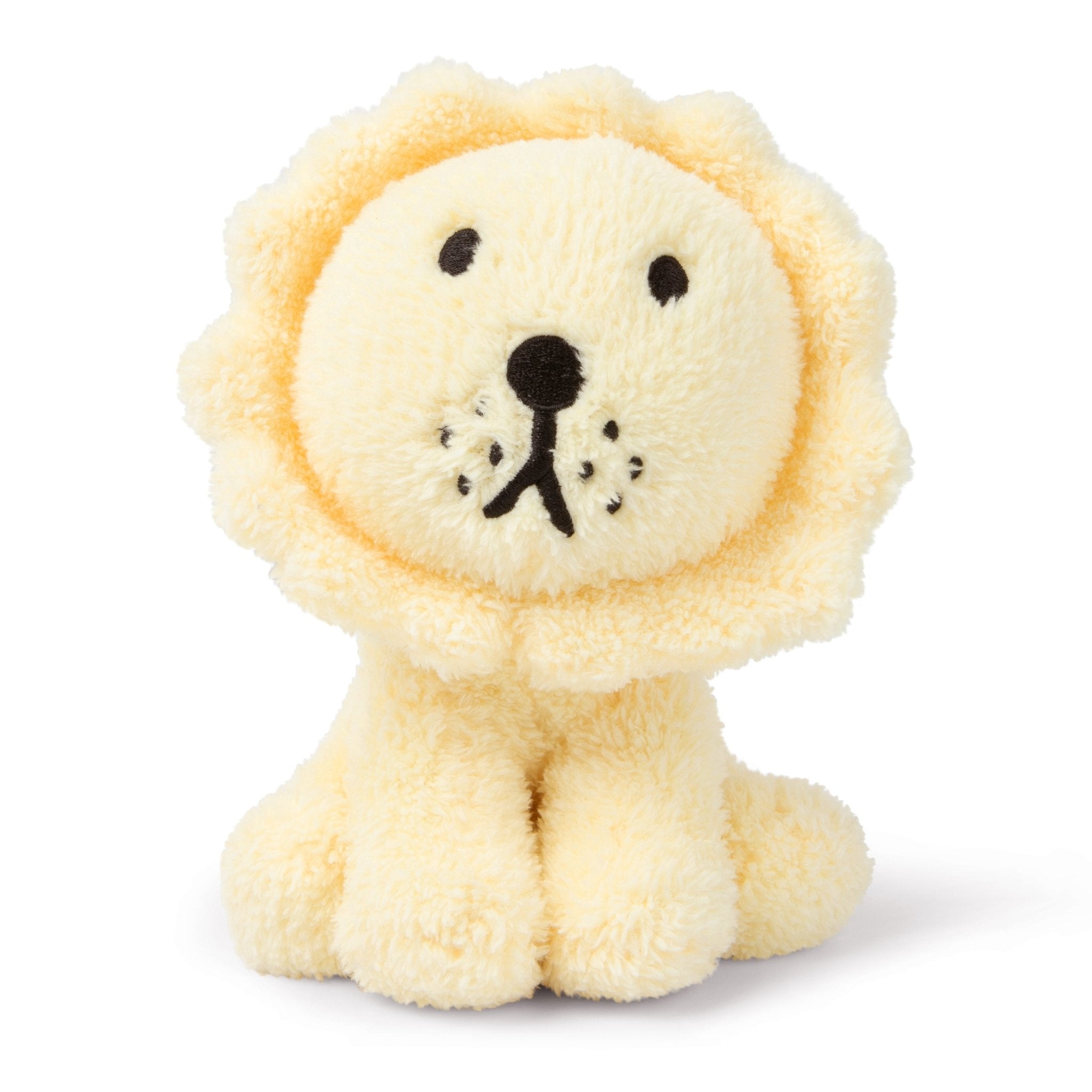 Bon Ton Toys Lion/Löwe Terry super soft in Light Yellow/Helles Gelb wahlweise klein ca. 17cm & groß 24cm - Bitangel RENOVATE & FURNISH HOMES GmbH