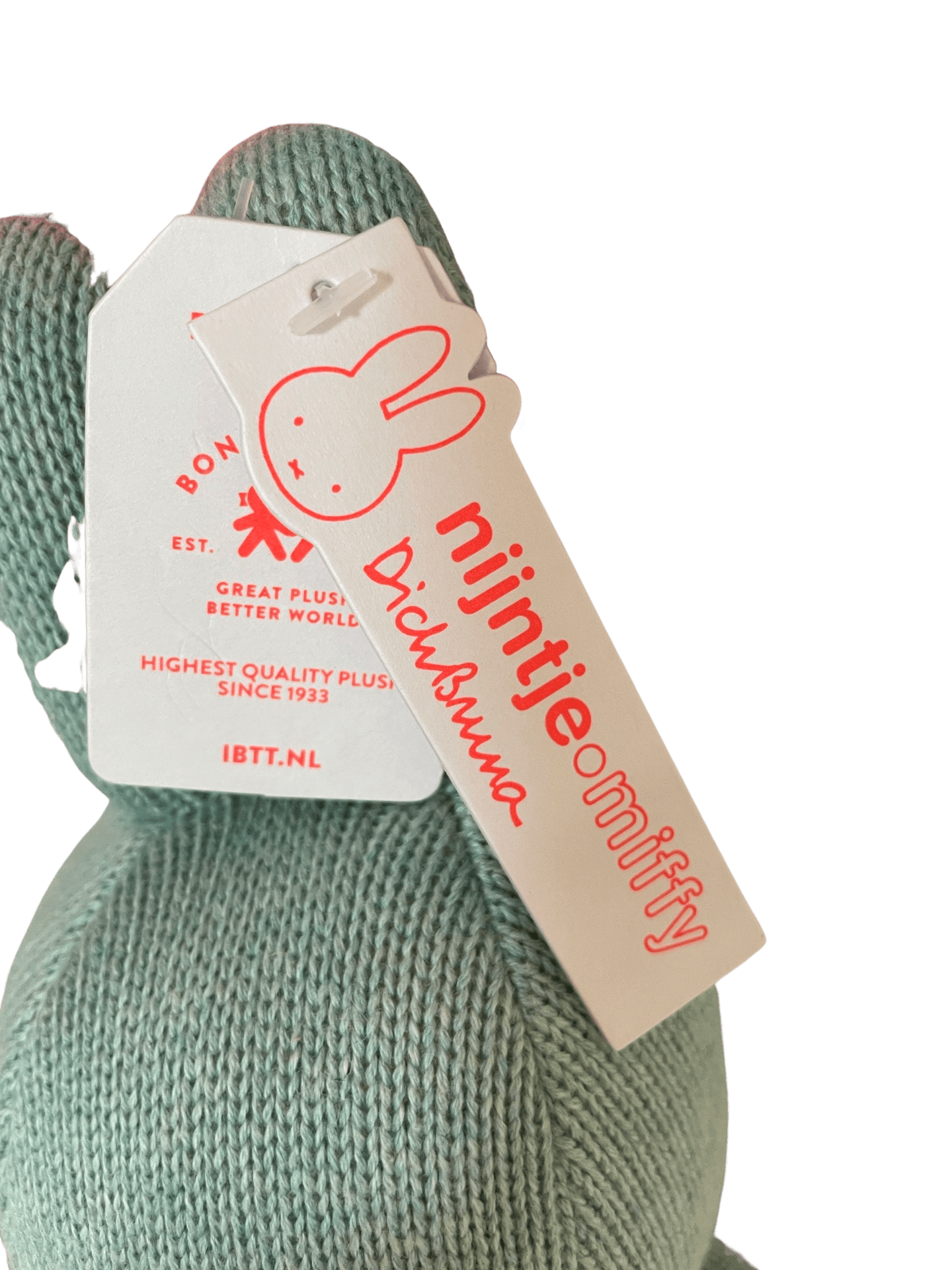 Bon Ton Toys Miffy Sitting Organic Cotton/Baumwolle wahlweise in verschiedenen Farben ca. H23x9cm - Bitangel RENOVATE & FURNISH HOMES GmbH