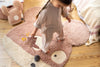 Edgar Plans x Lorena Canals Kinder Teppich Miss Mighty Mouse ca. L120xB120cm OEKO-TEX STANDARD 100 - Bitangel RENOVATE & FURNISH HOMES GmbH