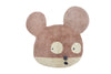 Edgar Plans x Lorena Canals Kinder Teppich Miss Mighty Mouse ca. L120xB120cm OEKO-TEX STANDARD 100 - Bitangel RENOVATE & FURNISH HOMES GmbH