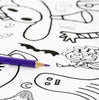 Eggnog England Monsters & Geistern Hallowen Ausmal-Tischdecke ca. 1270mmx950mm aus FSC-zertifiziertem Papier - Bitangel RENOVATE & FURNISH HOMES GmbH
