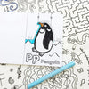 Eggnogg England Ausmalen-Kartenbuch mit Pop-Up Tieren Umschlag und Anleitung A6-Größe ca. 150mmx105mm aus strapazierfähigem, FSC-zertifiziertem Papier - Bitangel RENOVATE & FURNISH HOMES GmbH