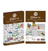 Eggnogg England England Malbuch in Poster Format wahlweise: Farm, Geheimer Garten, Tiere ca. 1270mmx950mm strapazierfähigem, FSC-zertifiziertem Papier - Bitangel RENOVATE & FURNISH HOMES GmbH