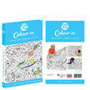 Eggnogg England Malbuch in Poster Format wahlweise Einhörner u. Feenprinzen, Strand, Tee Time ca. 1270mmx950mm strapazierfähigem, FSC-zertifiziertem Papier - Bitangel RENOVATE & FURNISH HOMES GmbH