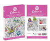 Eggnogg England Malbuch in Poster Format wahlweise Einhörner u. Feenprinzen, Strand, Tee Time ca. 1270mmx950mm strapazierfähigem, FSC-zertifiziertem Papier - Bitangel RENOVATE & FURNISH HOMES GmbH