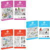 Eggnogg England Malbuch in Poster Format wahlweise Einhörner u. Feenprinzen, Strand, Tee Time ca. 1270mmx950mm strapazierfähigem, FSC-zertifiziertem Papier - Bitangel RENOVATE & FURNISH HOMES GmbH