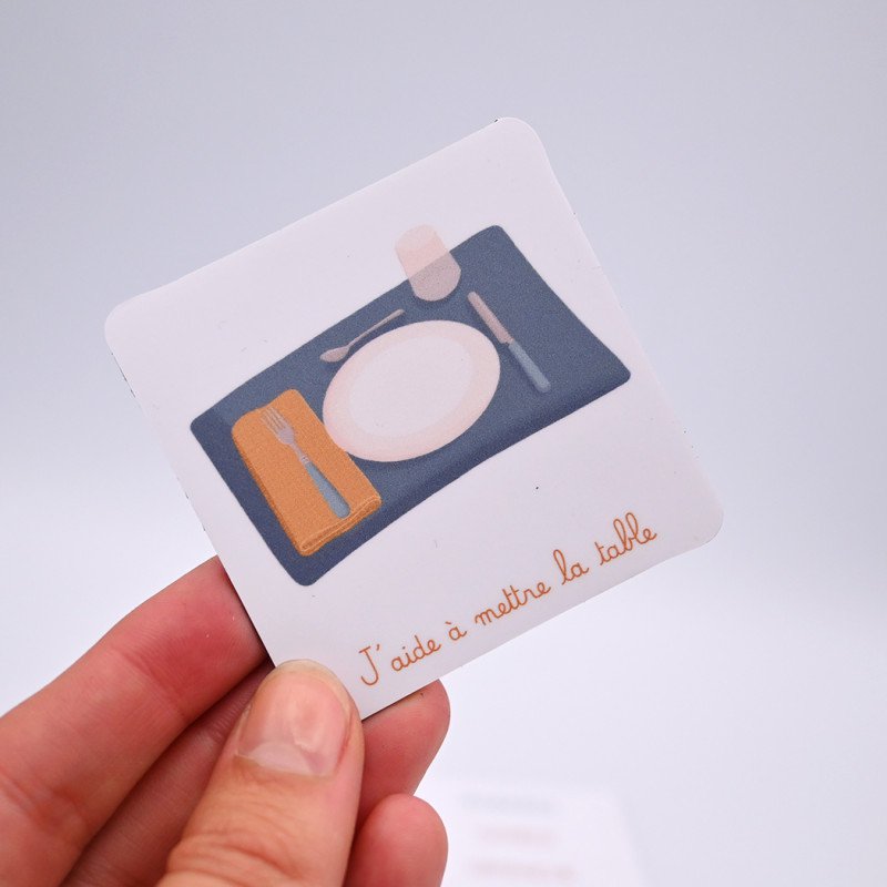 Ferflex Magnet-Set Morgen, Abend Rituale & Wochenmagnete auf französisch 36 Stück - Bitangel RENOVATE & FURNISH HOMES GmbH