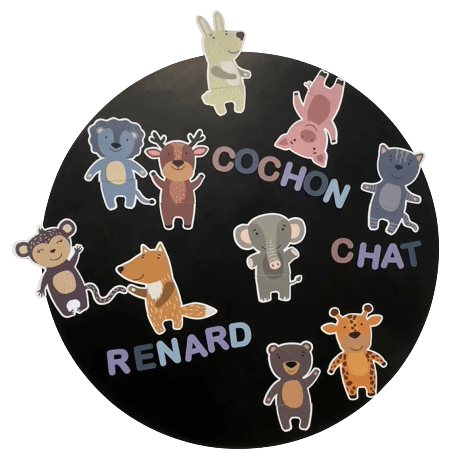 Ferflex Magnetspiel Puzzle-Tiere mit 20 Stück ca. H13xD0,6cm - Bitangel RENOVATE & FURNISH HOMES GmbH