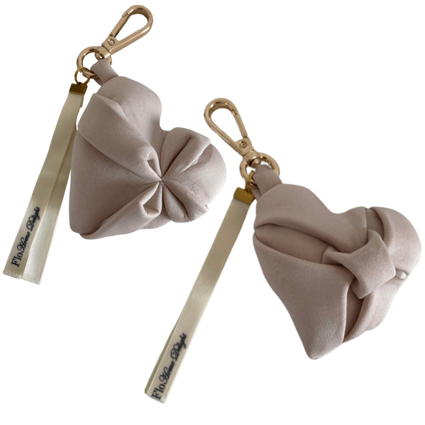 Flo Home Delight Neosmock Herz-Anhänger in nude ca. 7x7cm - Bitangel RENOVATE & FURNISH HOMES GmbH