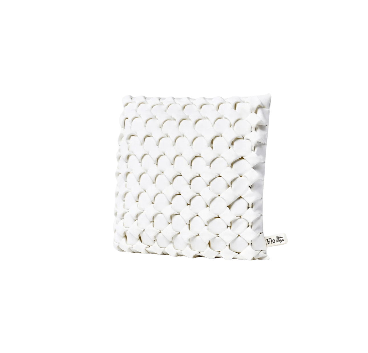 Flo Home Delight Neosmock-Kissen in Weiß/Rose’ aus Neopren, wahlweise in ca. 40x40x5cm oder 30x50x5cm - Bitangel RENOVATE & FURNISH HOMES GmbH