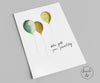 Geburtstagskarte "Ballons" - Bitangel RENOVATE & FURNISH HOMES GmbH