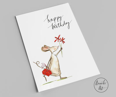 Geburtstagskarte "happy birthday" - Bitangel RENOVATE & FURNISH HOMES GmbH