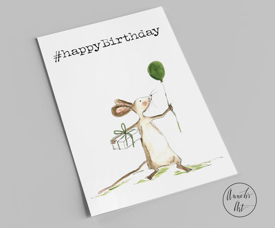 Geburtstagskarte "#happyBirthday" - Bitangel RENOVATE & FURNISH HOMES GmbH