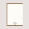 Geschenkkarte mit Umschlag - "Storch - Welcome, little girl!" - Bitangel RENOVATE & FURNISH HOMES GmbH