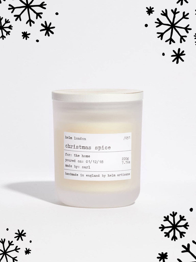 Helm London Luxuriöse Duftkerze Christmas Spice - Limited Edition 220gr - Bitangel RENOVATE & FURNISH HOMES GmbH