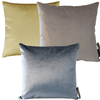 Home Junky wahlweise sehr dicke Samtkissen/Velvet wahlweise in Gold, Silbergrau & Rauchblau ca. L45xB45xH15cm inkl. Füllung - Bitangel RENOVATE & FURNISH HOMES GmbH