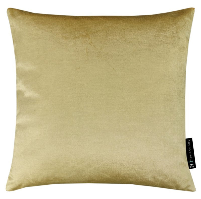 Home Junky wahlweise sehr dicke Samtkissen/Velvet wahlweise in Gold, Silbergrau & Rauchblau ca. L45xB45xH15cm inkl. Füllung - Bitangel RENOVATE & FURNISH HOMES GmbH