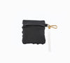 Flo Home Delight handgefertigter Neopren-Schlüsselanhänger schwarz