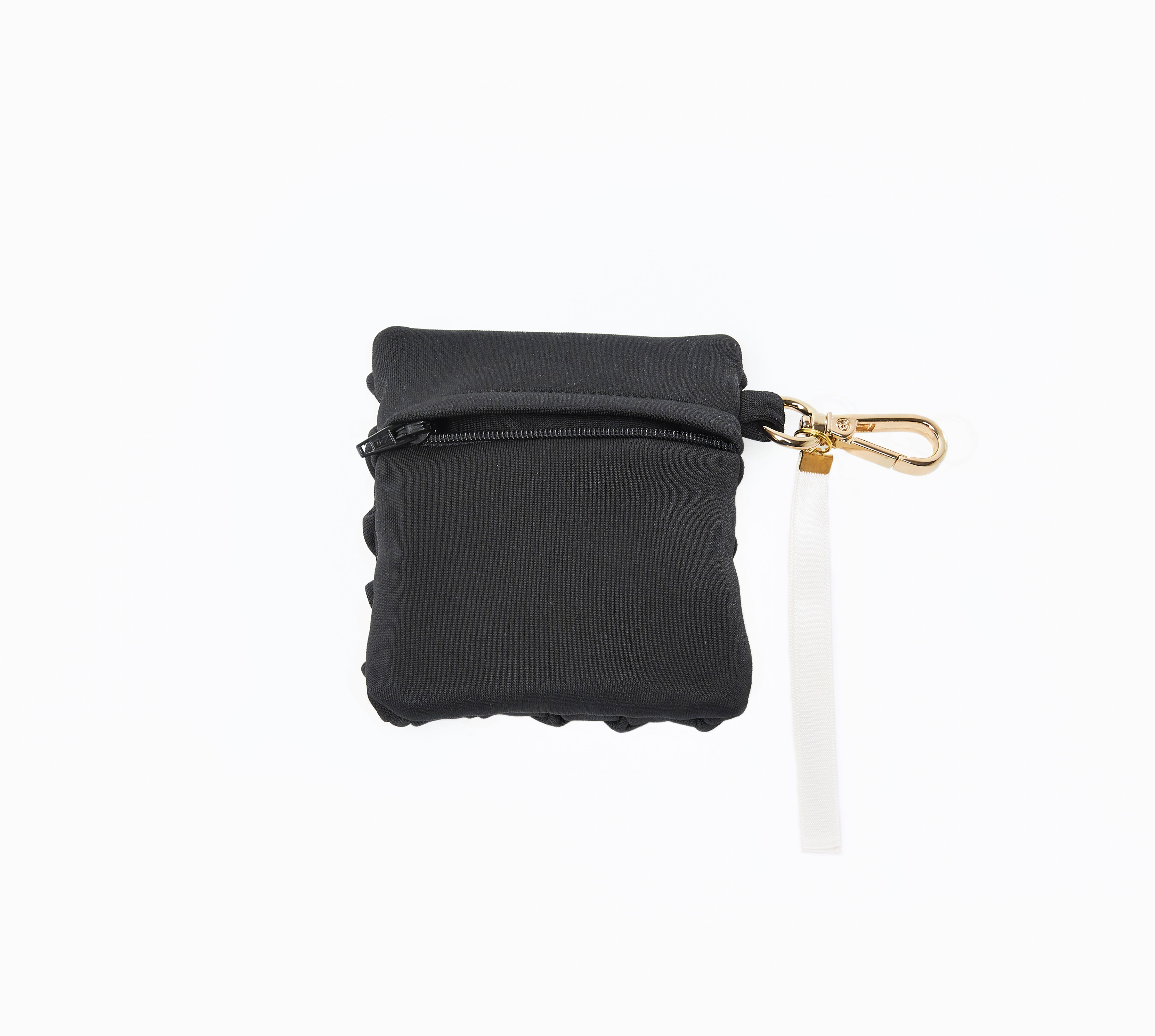 Flo Home Delight handgefertigter Neopren-Schlüsselanhänger schwarz - BITANGELHOMES