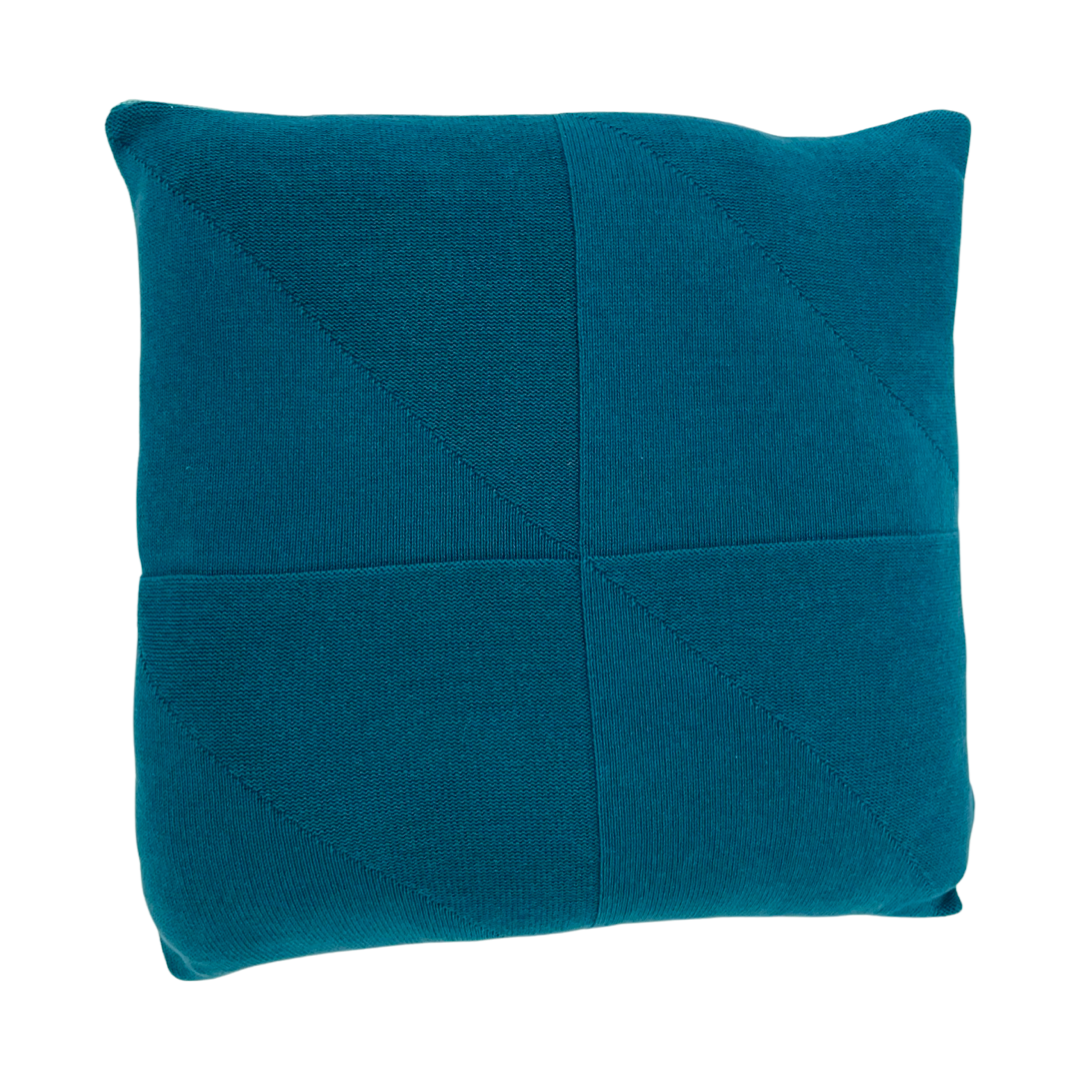 Agatha Porto Mykonos Wendekissen petrol/blau - BITANGELHOMES