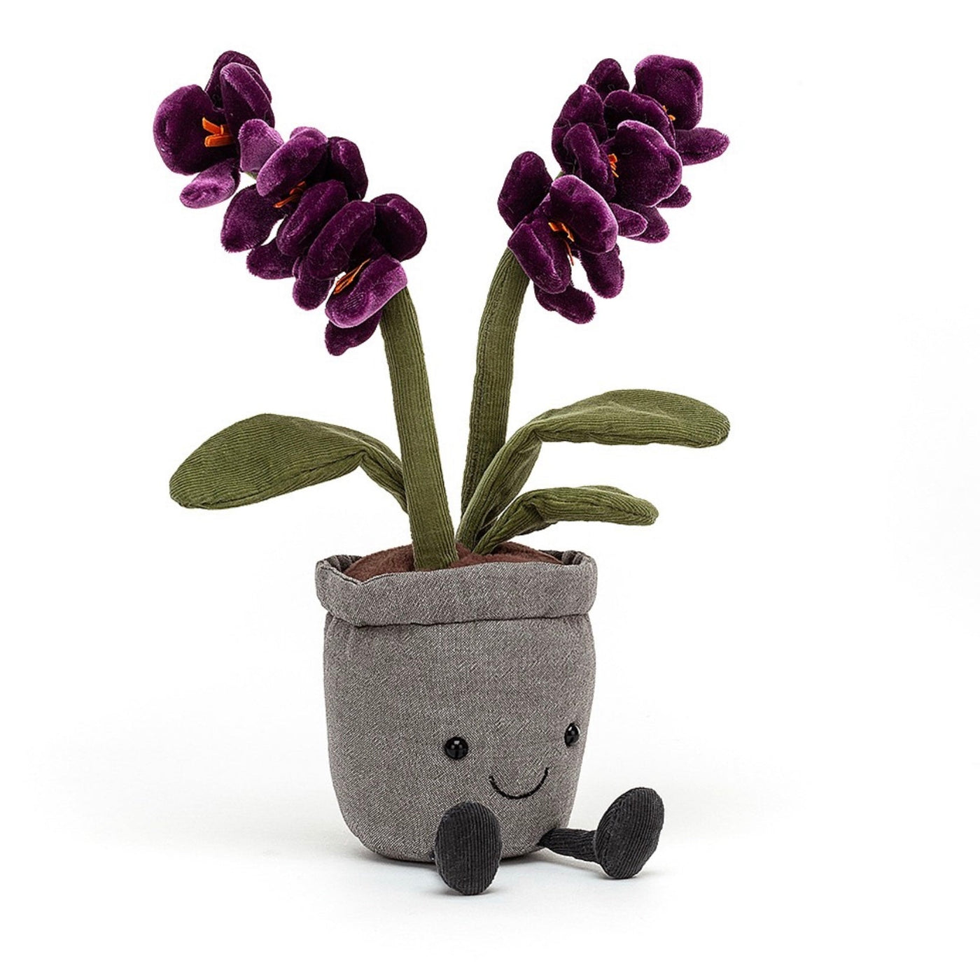 Jellycat London Amuseable Orchidee in lila 27x10cm - Bitangel RENOVATE & FURNISH HOMES GmbH