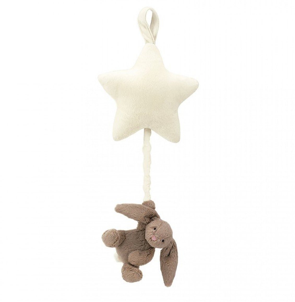 Jellycat London Bashfull Hase Musik-Stern Spieluhr wahlweise in den Farben beige & hellblau 28cm - Bitangel RENOVATE & FURNISH HOMES GmbH