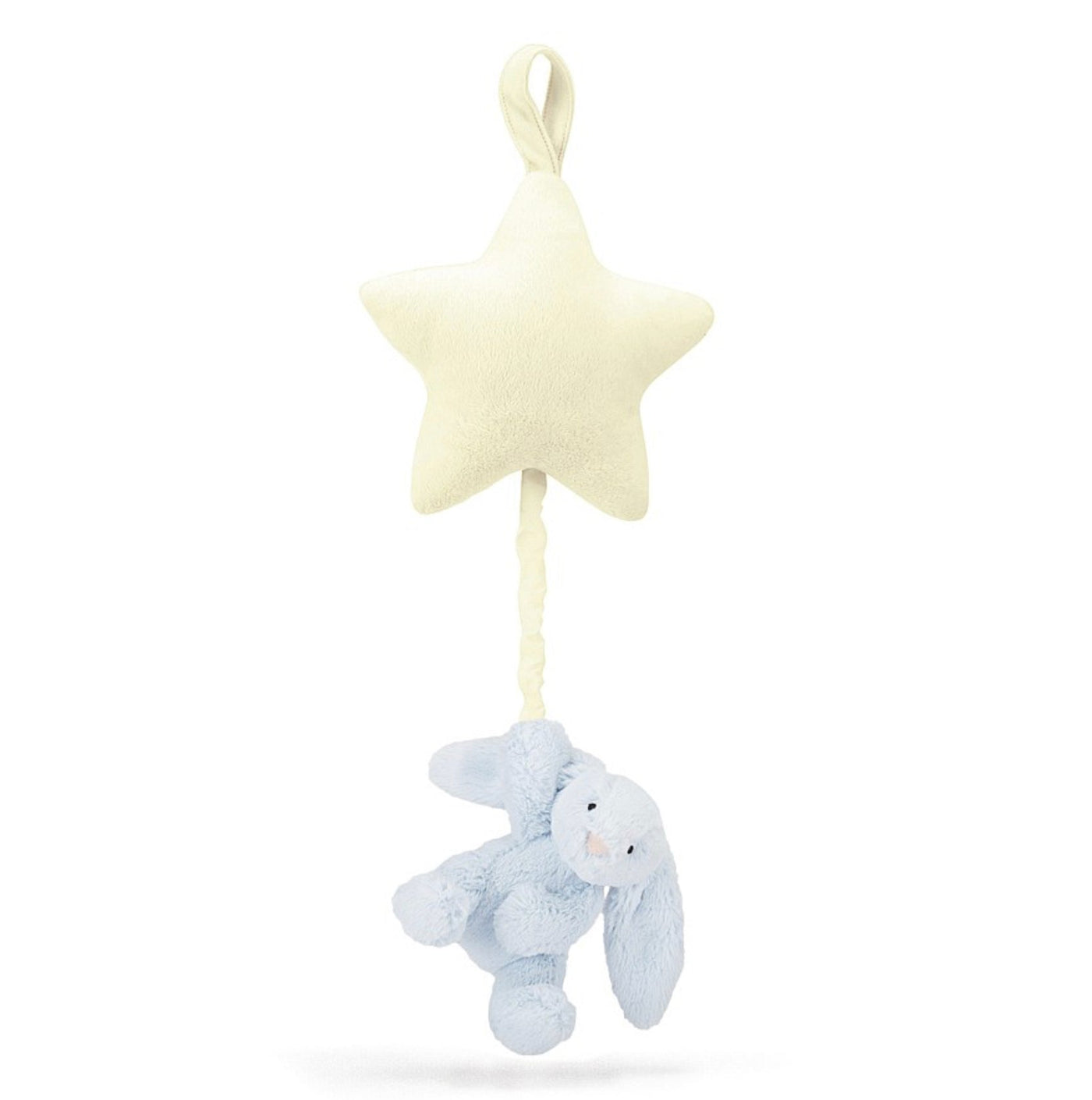 Jellycat London Bashfull Hase Musik-Stern Spieluhr wahlweise in den Farben beige & hellblau 28cm - Bitangel RENOVATE & FURNISH HOMES GmbH