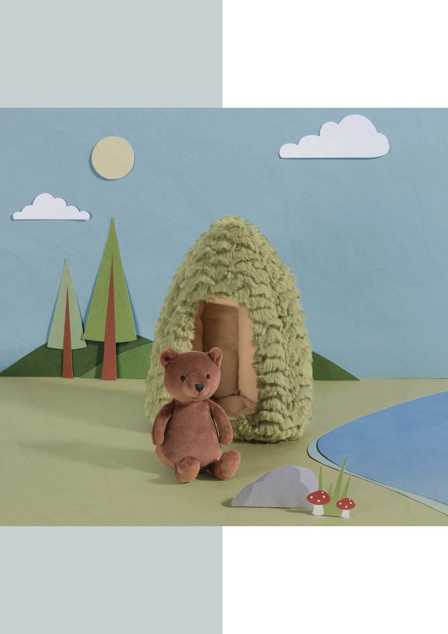 Jellycat London Forest Fauna Bear/Bär ca. H19xW14cm - Bitangel RENOVATE & FURNISH HOMES GmbH