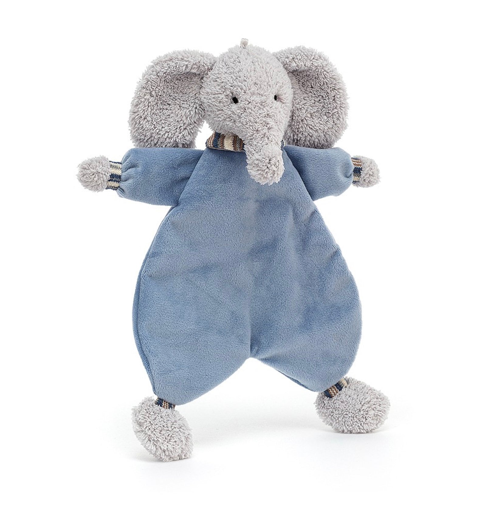 Jellycat London Schnuffeltuch Lingley Elefant ca. 28x18cm