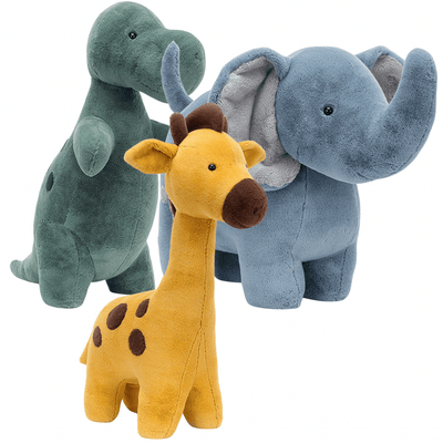 Jellycat London wahlweise Big Spottle Elefant, T-Rex & Giraffe ca. 45x15cm, 30x15cm & 48x15cm - Bitangel RENOVATE & FURNISH HOMES GmbH