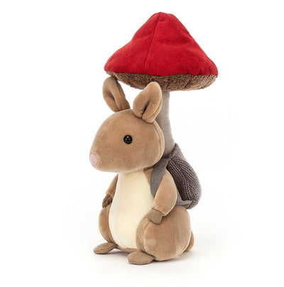 Jellycat London wahlweise Fungi Forager Bunny oder Flower Forager Mouse/Maus ca. 22x9cm - Bitangel RENOVATE & FURNISH HOMES GmbH