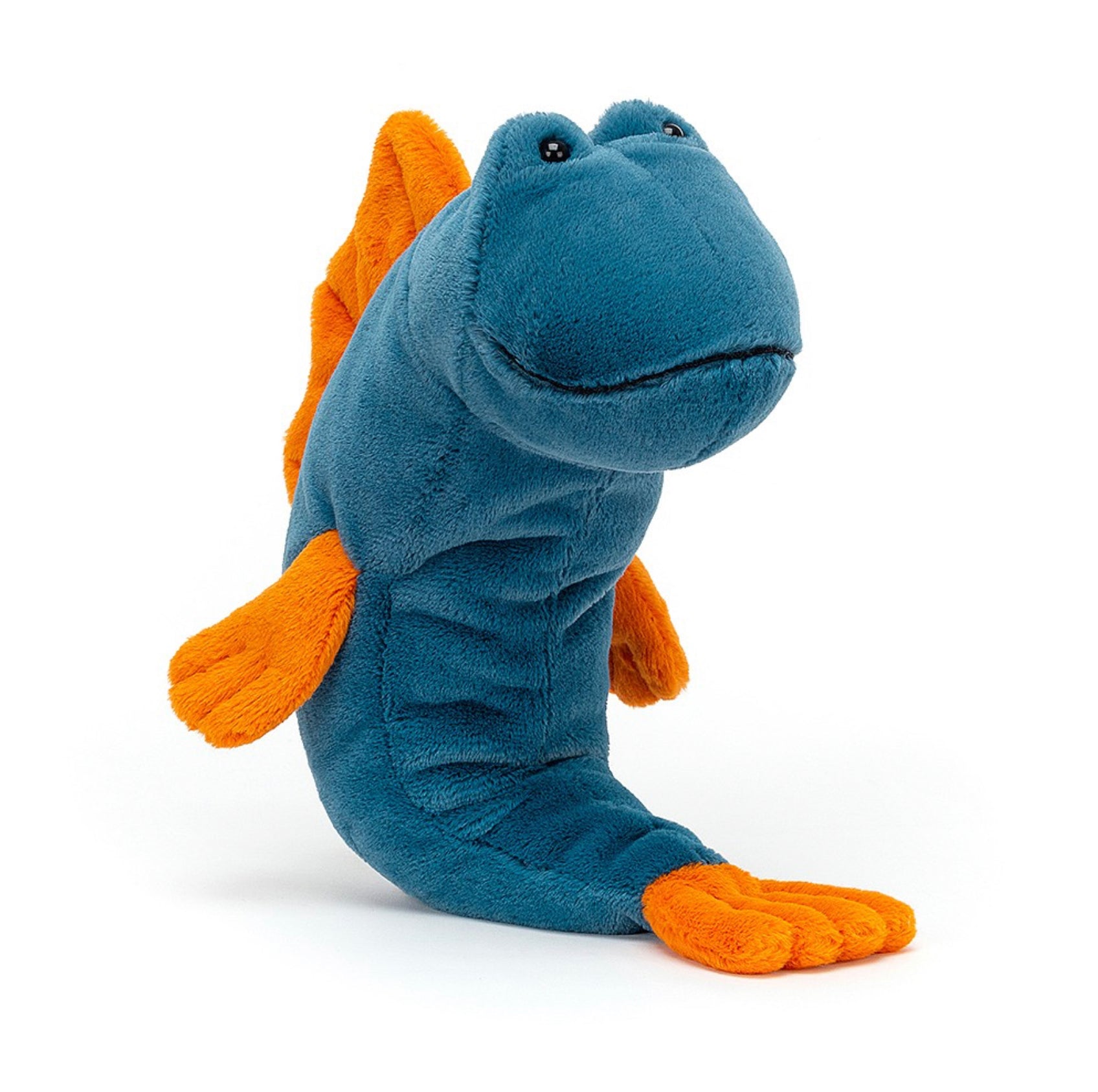 Jellycat London wahlweise Mack Mudskipper oder Crozy Crew Whale ca. 26x10cm, 18x6cm - Bitangel RENOVATE & FURNISH HOMES GmbH