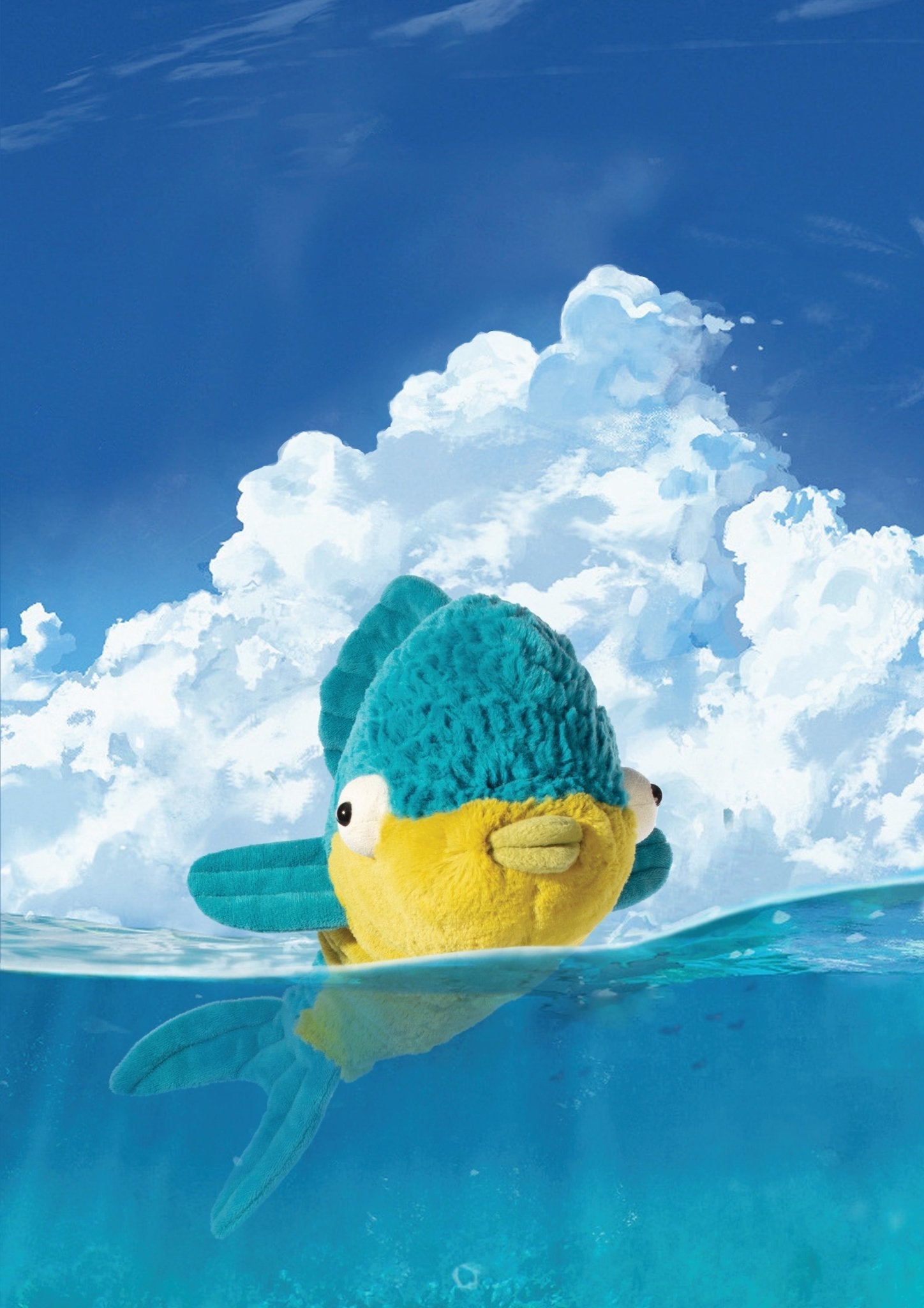 Jellycat London wahlweise Spindleshanks Crab/Krabbe ca. H7xW38cm & Delano Dorado Fish/Fisch ca. H12xW26cm - Bitangel RENOVATE & FURNISH HOMES GmbH