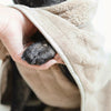 Lambwolf Collective Hunde-Fleecebademantel wahlweise in XS, S, M, L in - Bitangel RENOVATE & FURNISH HOMES GmbH
