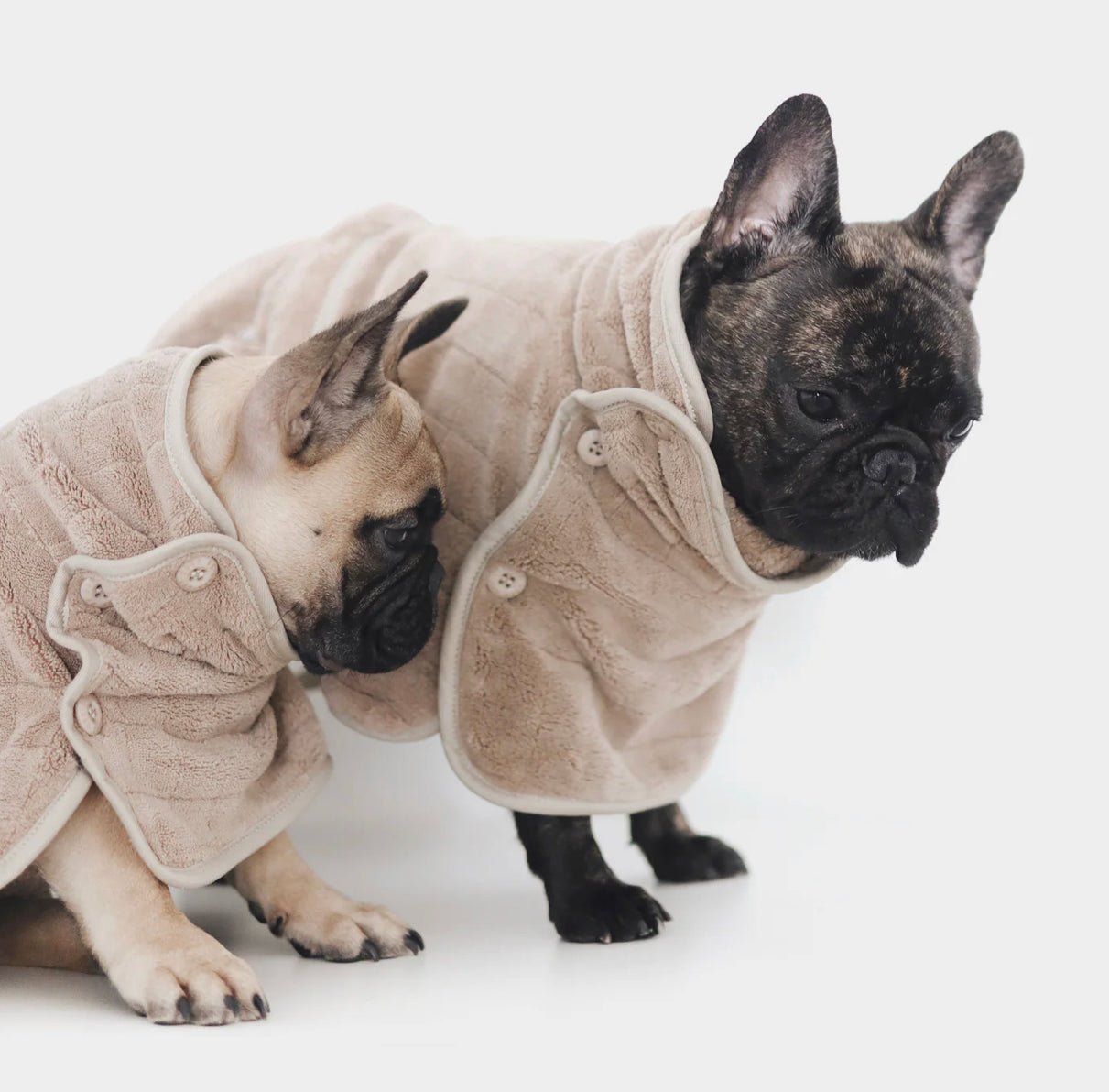 Lambwolf Collective Hunde-Fleecebademantel wahlweise in XS, S, M, L in - Bitangel RENOVATE & FURNISH HOMES GmbH